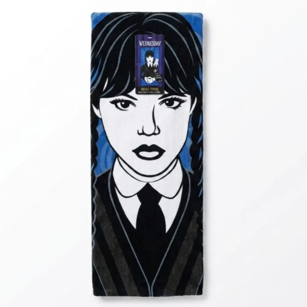 Official Wednesday Addams Beach Towel 27